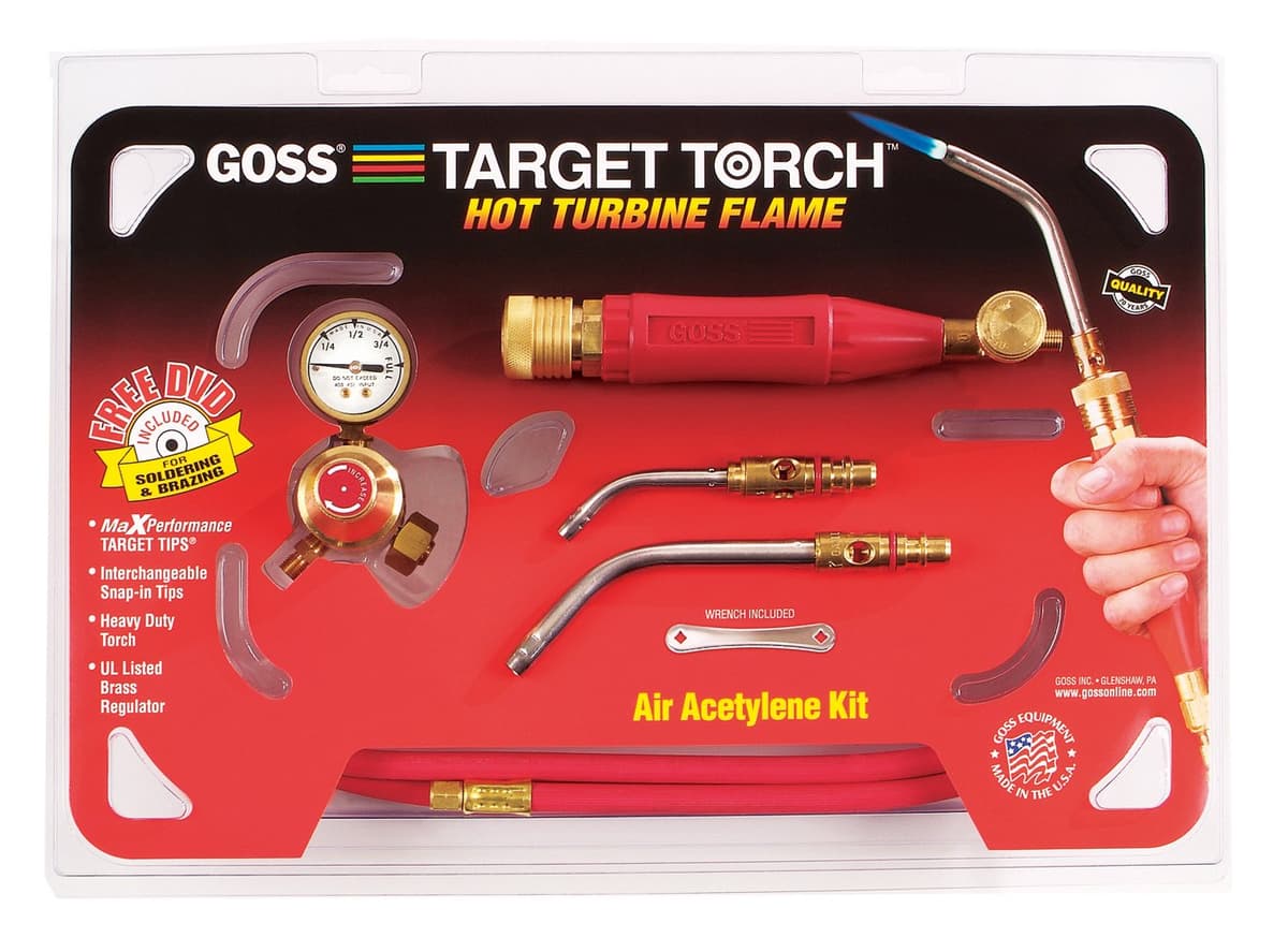 Goss KX-6MC kit profesional de soldadura y brasado para cilindros MC