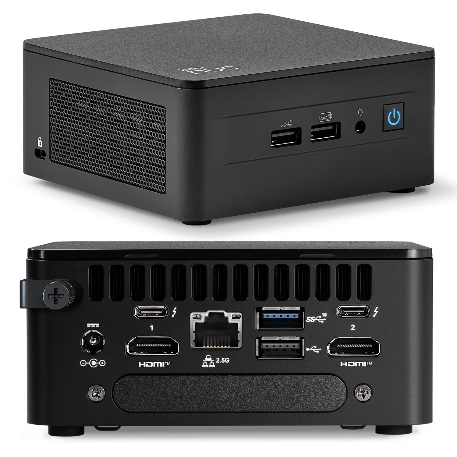 WEELIAO Intel NUC13ANHi7 Mini PC 13ª Gen Intel Core i7-1360P, 16GB DDR4, 512GB NVMe, WiFi 6, Bluetooth 5.3, Windows 11 Pro