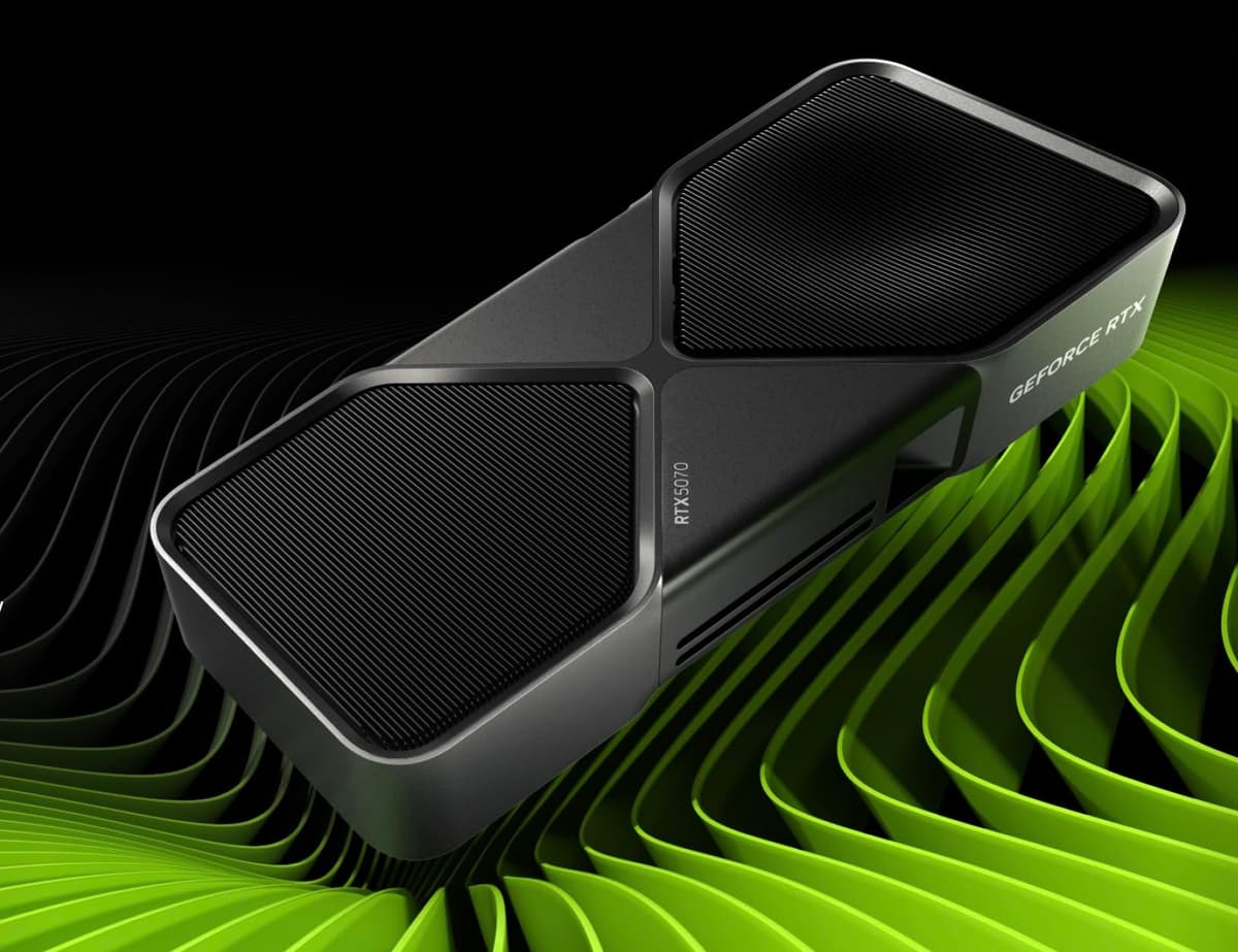 NVIDIA - Tarjeta gráfica GeForce RTX 5070 12GB GDDR7 - Gris grafito