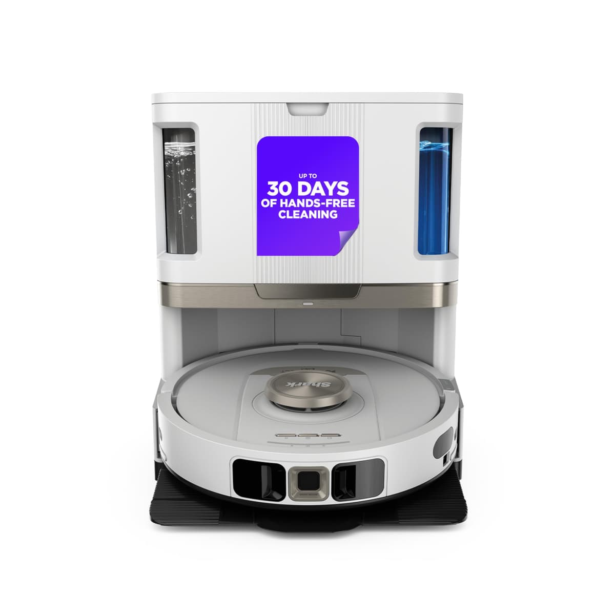 Shark Stratos Robot Vacuum & Mop 2-en-1 con NeverTouch Base, mapeo de precisión y filtración HEPA AV2700ZE