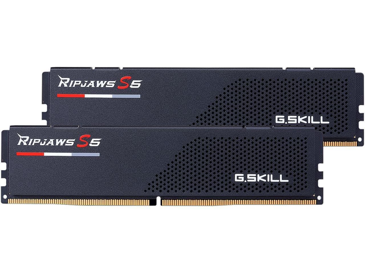 G.SKILL Ripjaws S5 DDR5 64GB (2x32GB) 6400MT/s CL32, Intel XMP 3.0, Matte Black F5-6400J3239G32GX2-RS5K