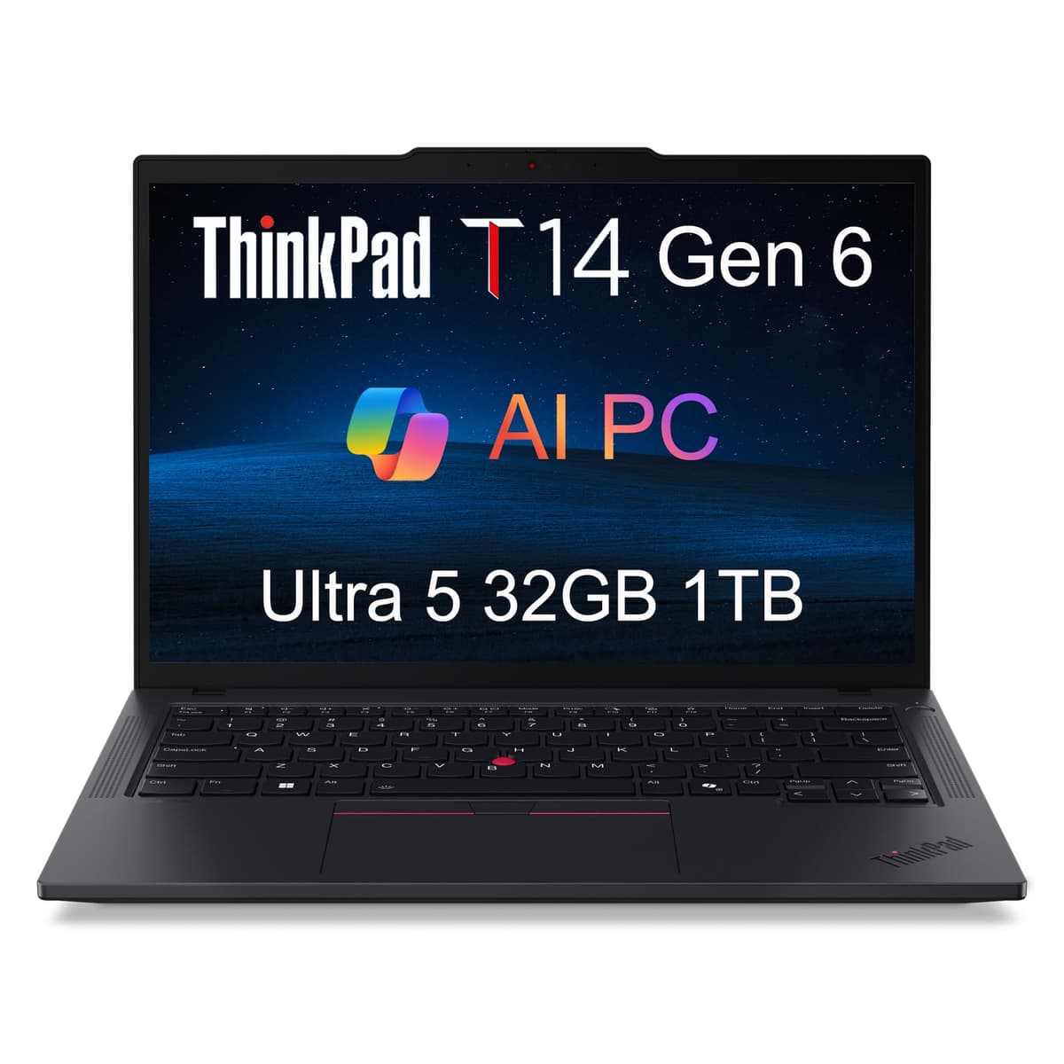 ist computers Lenovo ThinkPad T14 Gen 6 14" FHD+ - Intel Core Ultra 5 225U, 32GB DDR5, 1TB SSD, Win11 Pro