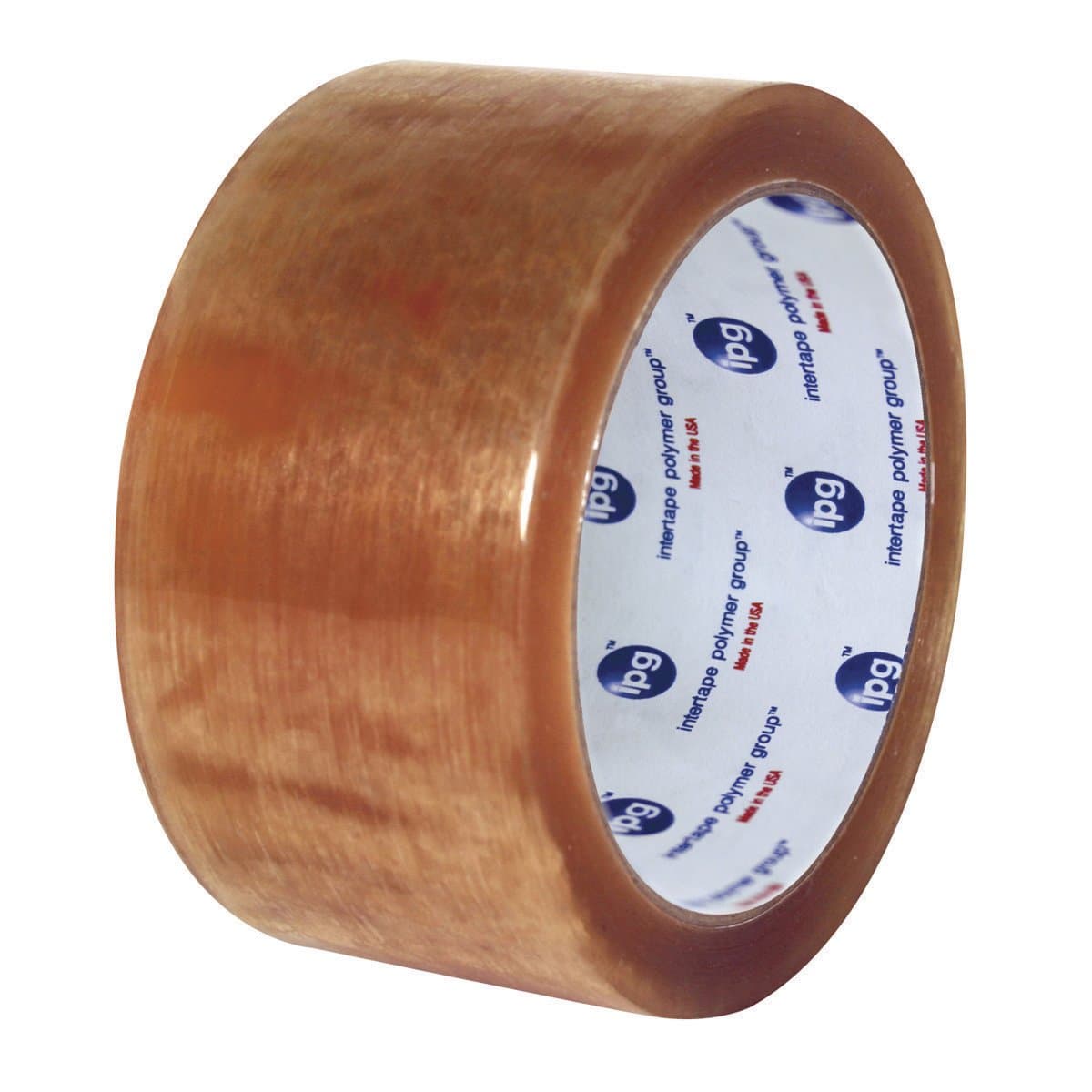 Intertape N8315 Cinta Selladora de Cartón Solvente Rubber Natural, 48mm x 100M, Transparente, 2.8 mil, Caja 36 Rollos