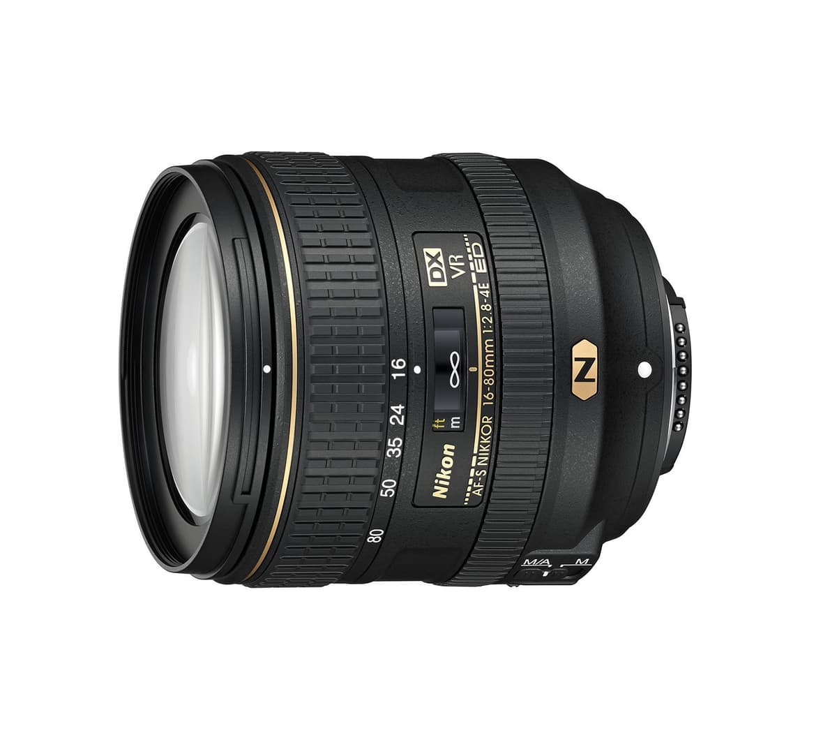 Nikon 16-80 mm f/2.8-4E VR DX AF-S ED Zoom-NIKKOR Objetivo - (Reacondicionado) 20055-cr