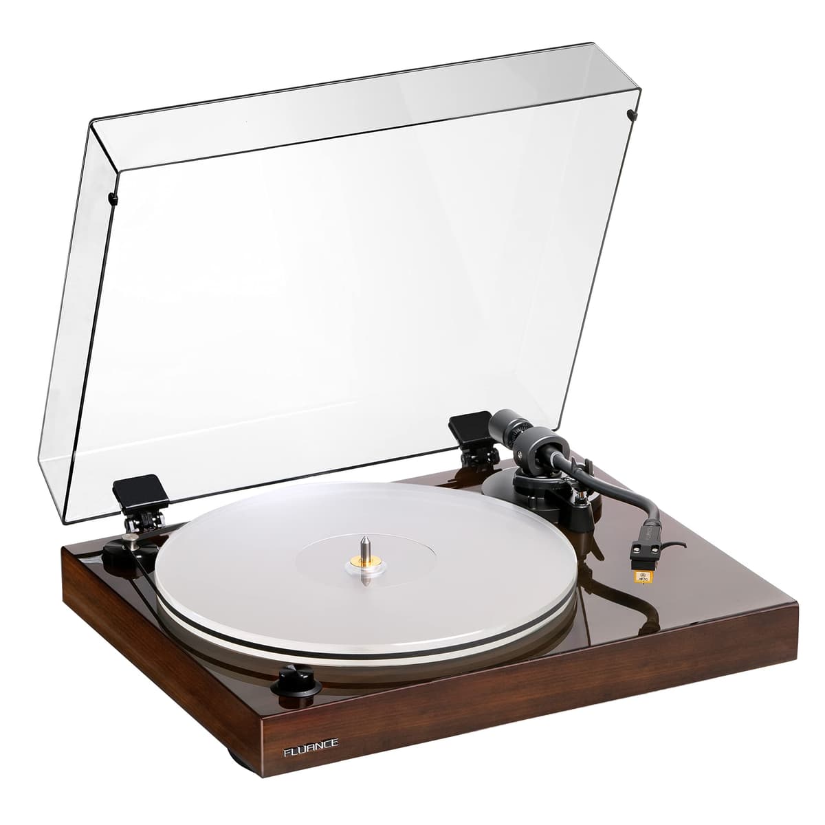 Fluance RT85N Tornamesa Alta Fidelidad Walnut con Cartucho Nagaoka MP-110 RT85NW