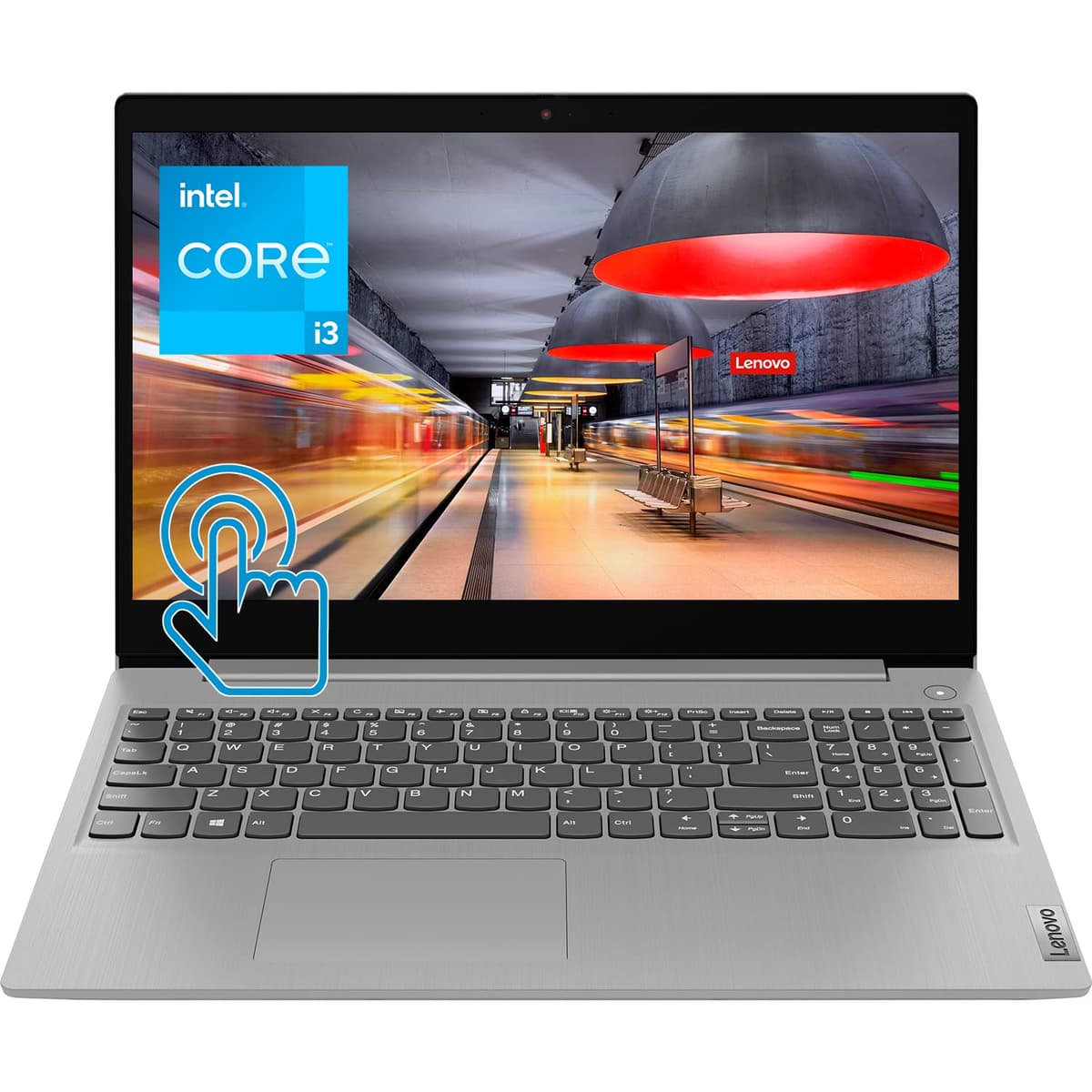 Laptop empresarial Lenovo IdeaPad 2022, pantalla táctil HD 15.6", Intel Core i3-1115G4 de 11.ª gen, gráficos Intel UHD, 20 GB RAM, SSD PCIe NVMe 512 GB, cámara, HDMI, Bluetooth 5.0, Windows 11