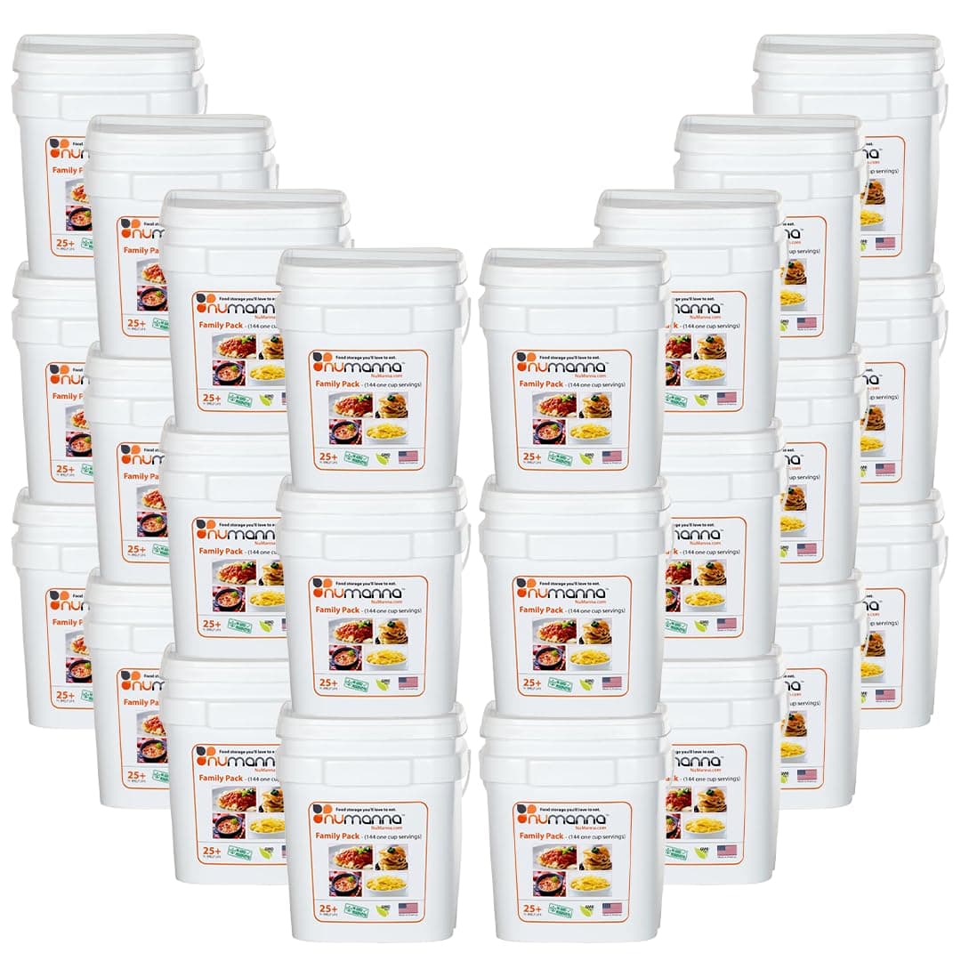 Numanna Family Pack Bucket 3,456 Servings 24-Months Emergency Meal Kit N-24FP