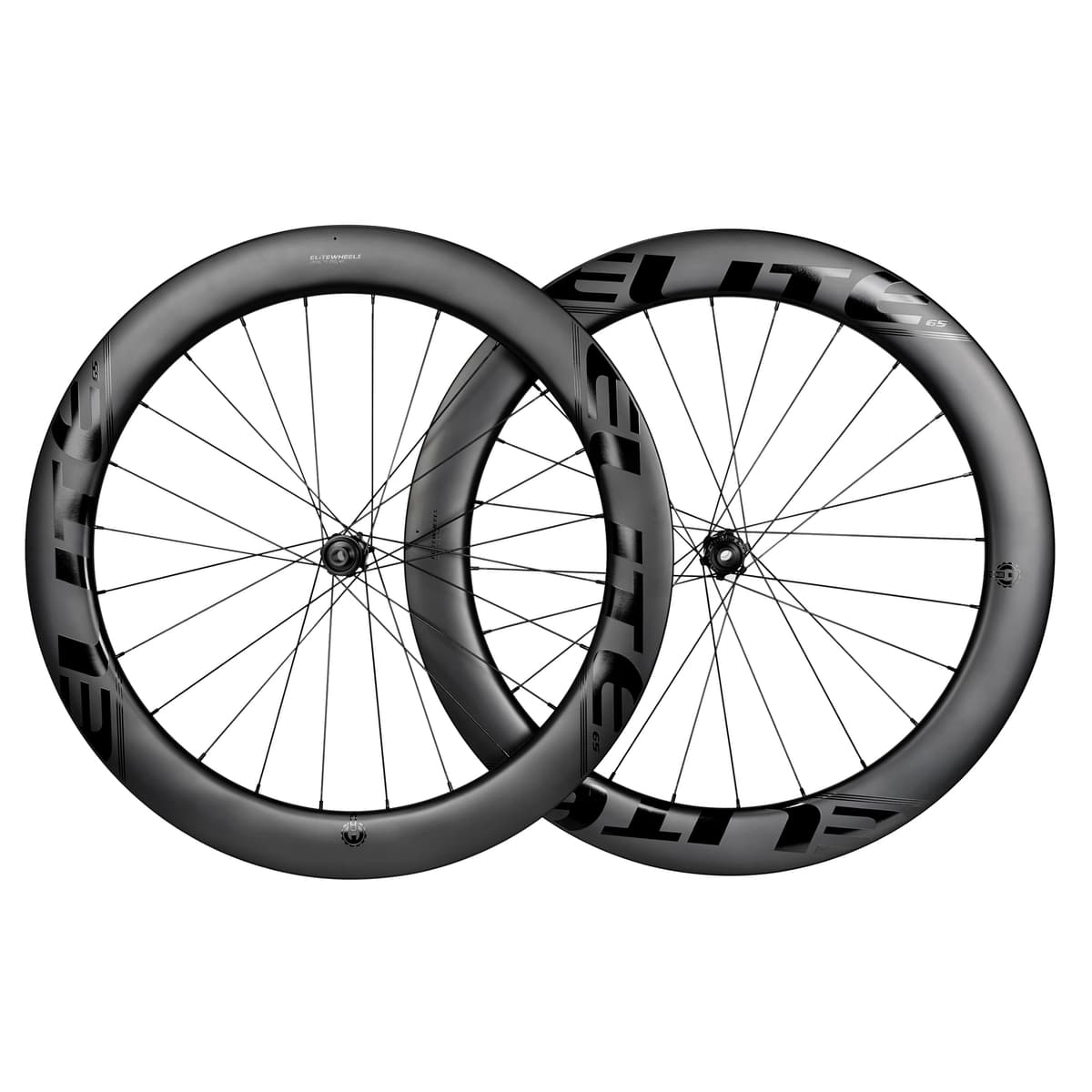 ELITEWHEELS Edge 65mm Ceramic Bearing Carbon Wheels Ultralight 1495g Road Disc Brake Carbon Wheelset 202310251025