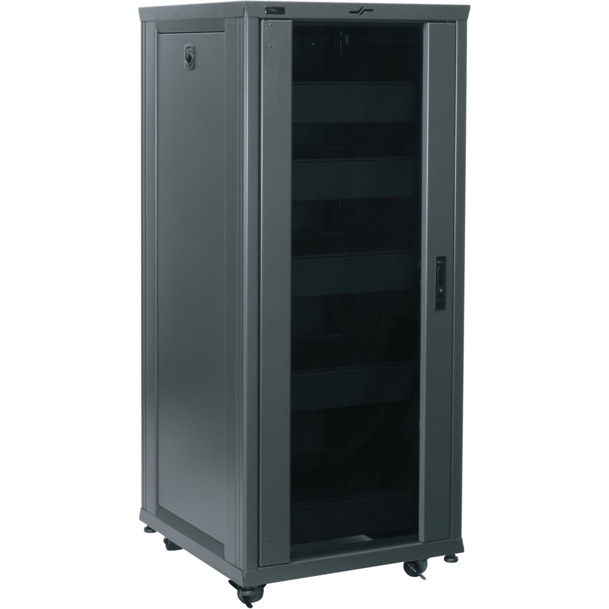 AVBcable Middle Atlantic RCS2724 Rack rodante residencial 27U, 24" profundidad, gris metálico