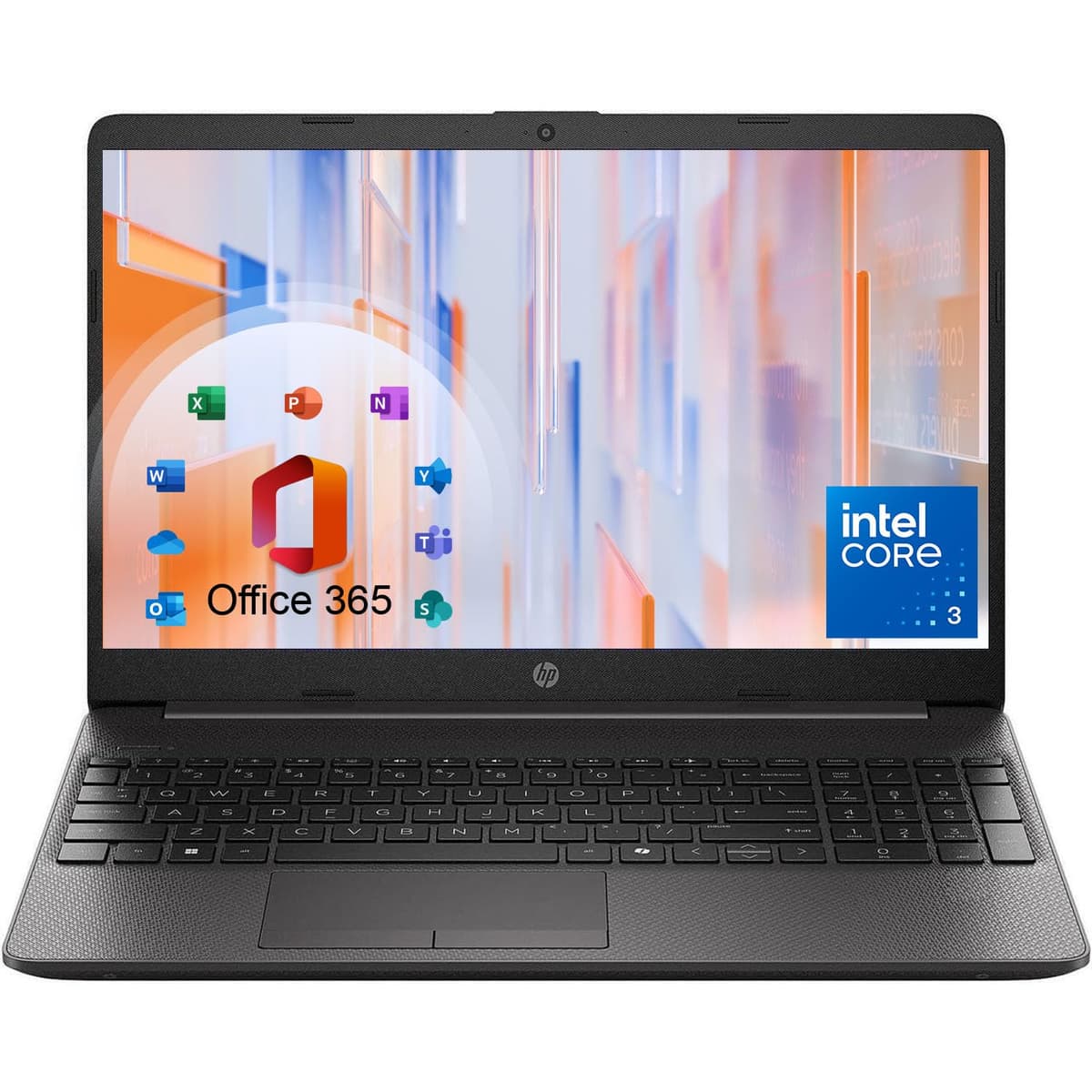 HP 2025 G9 Portátil Empresarial, Pantalla IPS FHD de 15.6", Procesador Intel Core 13ª generación de 6 núcleos, 32 GB RAM, SSD de 1 TB, HDMI, USB-C, Lector de tarjetas SD, 1 año de Office 365 incluido, Windows 11 Pro 250R