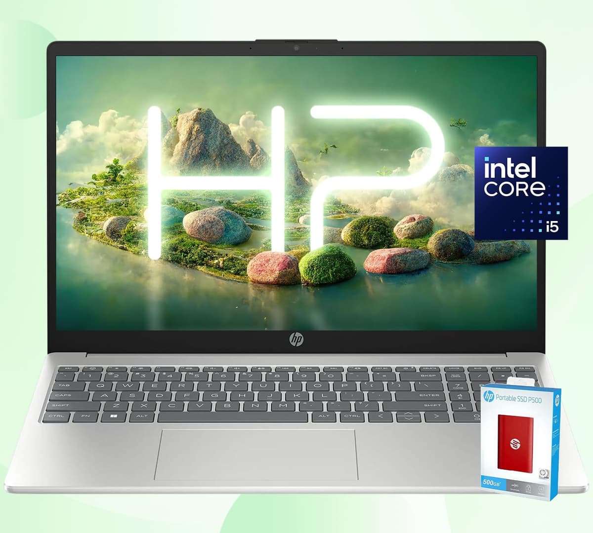 HP 15.6" FHD i5-1235U, 32GB RAM, 2.5TB SSD, Windows 11 hp laptop