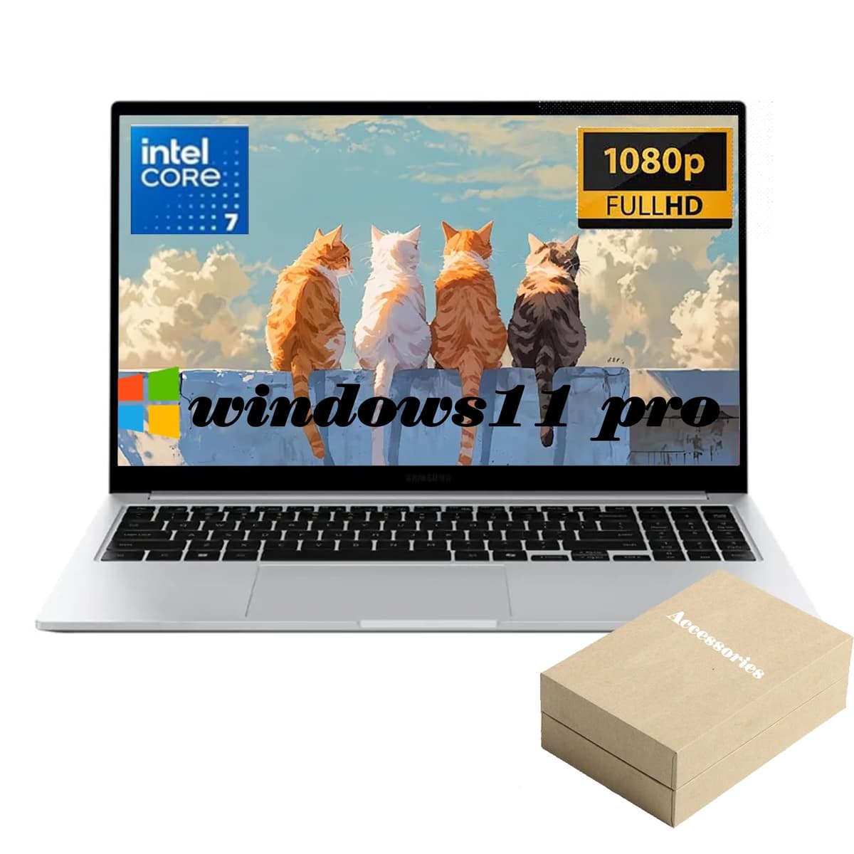 Samsung Galaxy Book4 Business 15.6" FHD, Intel 7-150U, 16GB RAM, 1TB SSD, Windows 11 Pro