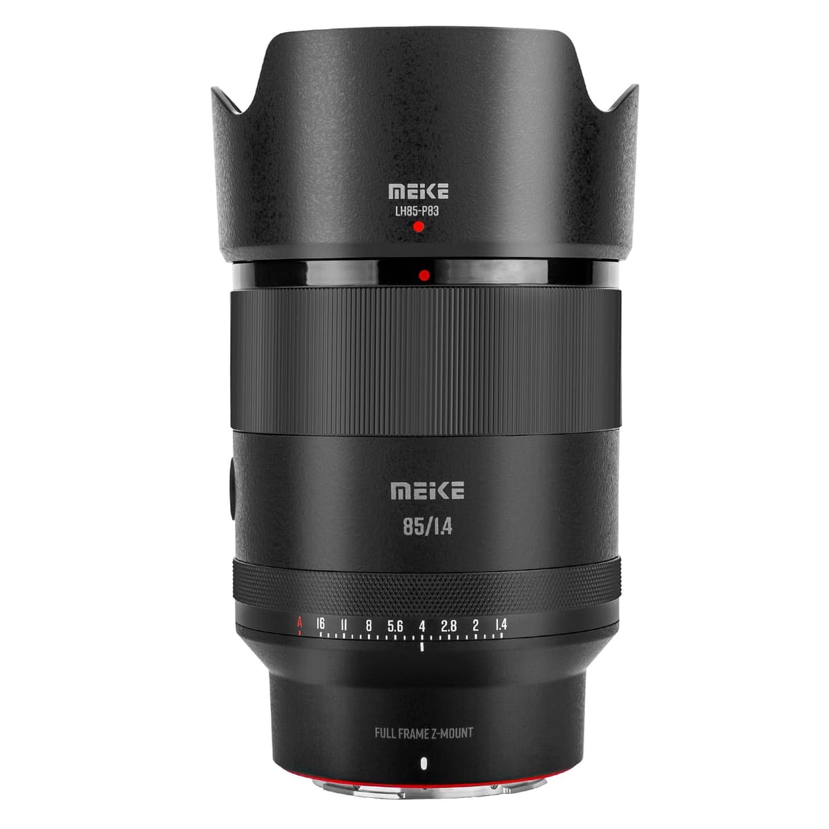 Meike 85 mm F1.4 Autoenfoque Gran Apertura Full Frame Motor paso a paso STM Lente Prime Teleobjetivo Medio para Retratos Compatible con Cámaras Nikon Z (Z5 Z6 Z7 Z6II Z7II Z6III Z8 Z9 Z30 Z50 Z50II Zf) MK-8514FFSTM-Z