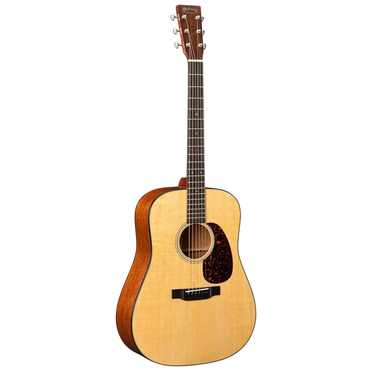 Martin D-18 Standard Left Handed Guitarra acústica diestros zurdos Natural 729789412773