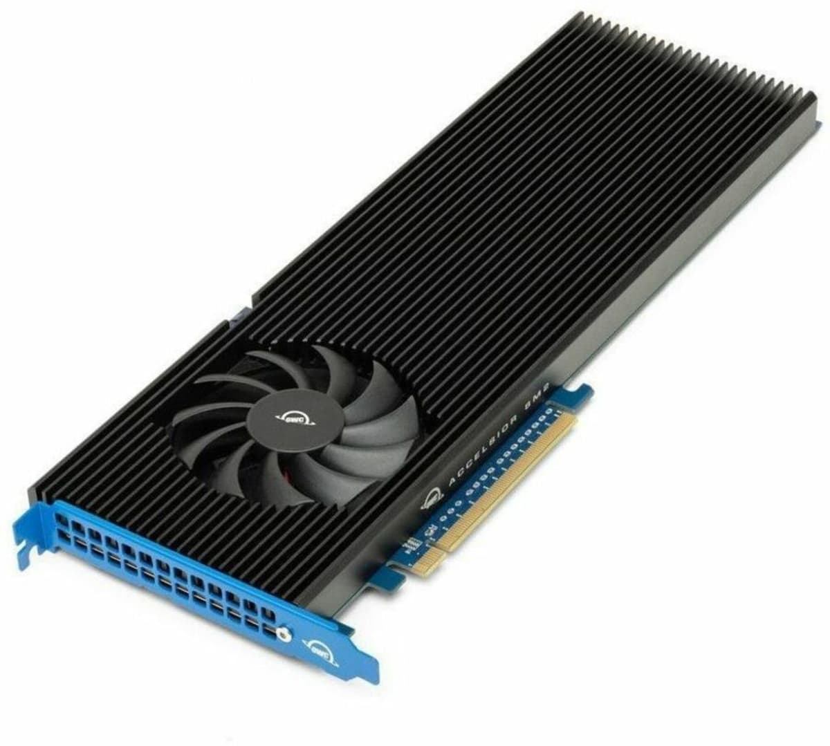 OWC Accelsior 8M2 PCIe con Ocho NVMe M.2 - Hasta 12, 000MB/s (Gen3) y 64TB SSDACL8M264M
