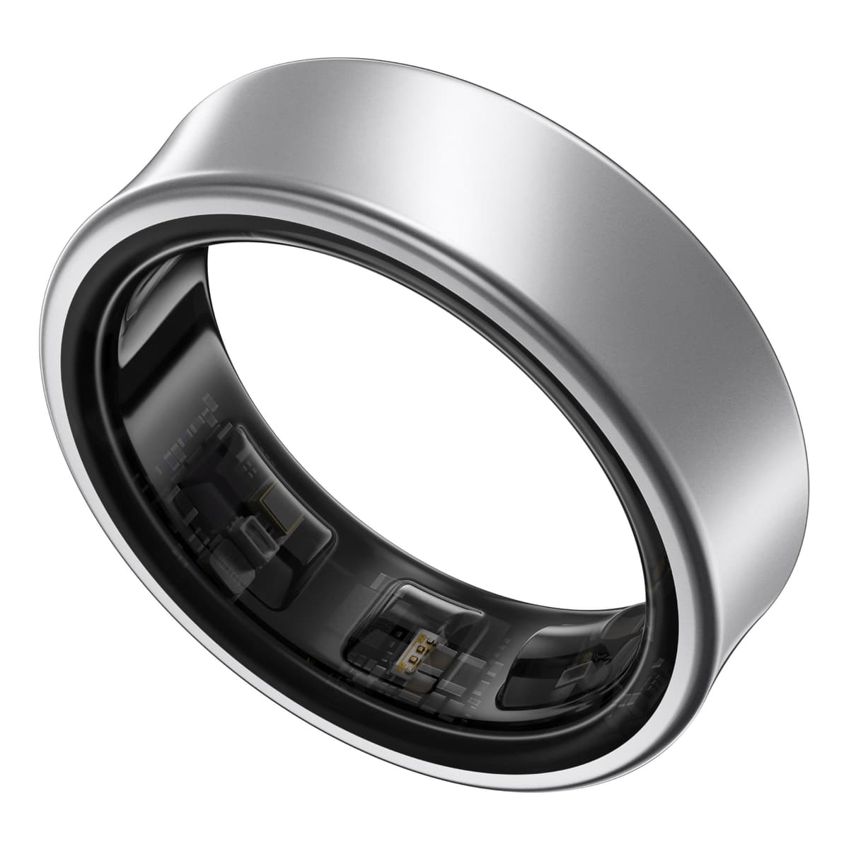 SAMSUNG Galaxy Ring, Anillo Inteligente con IA, Talla Primero con Kit de Medición, Sin Suscripción a App, Monitor de Actividad, Rastreador de Sueño, Batería hasta 7 Días, Talla 9, Plata Titanio [Versión EE. UU., 1 Año de Garantía del Fabricante] SM-Q509NZSAXAR
