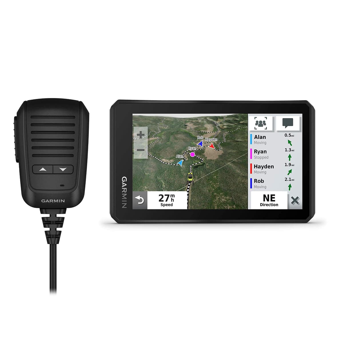 Garmin Tread - Navegador powersport todo terreno con radio Group Ride y pantalla 5.5" (Renewed) 010-02406-00-cr