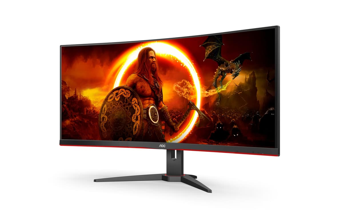 Monitor AOC CU34G2XE/BK 34" 3440 x 1440 WQHD Curvo