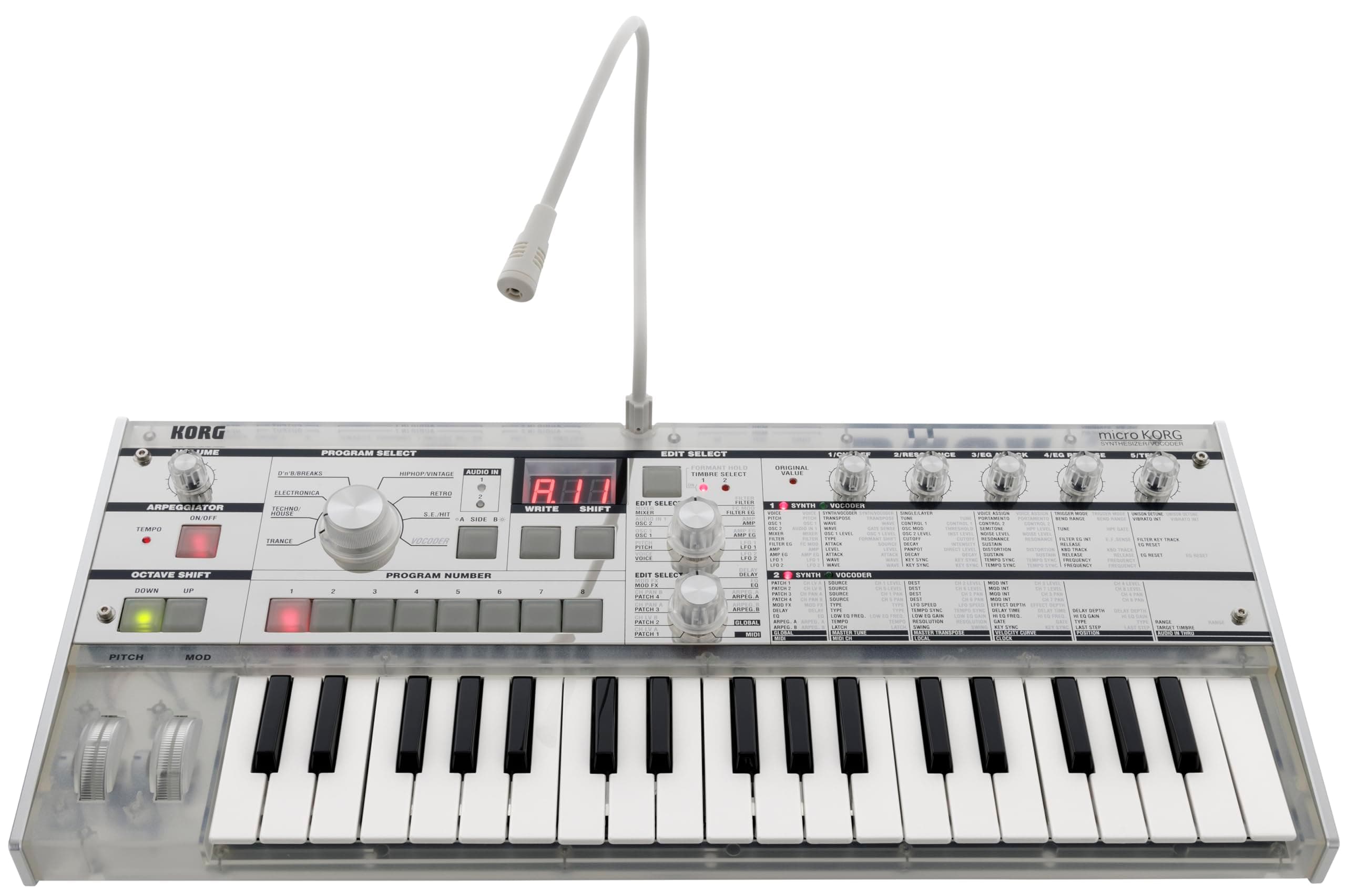 Korg MicroKorg Crystal - Edición 20 Aniversario - Sintetizador/Vocoder