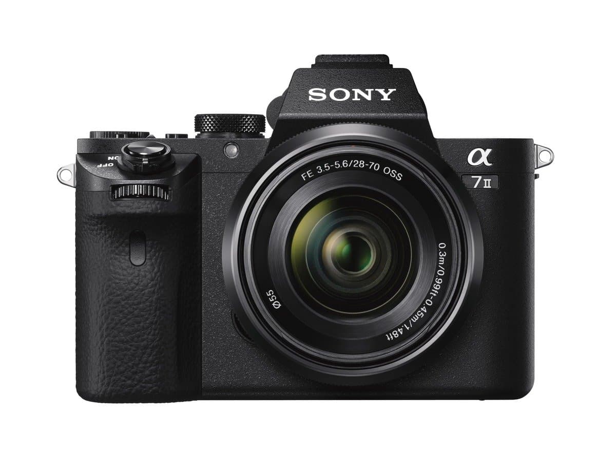 Sony Alpha a7IIK Mirrorless Digital Camera con lente 28-70mm (Renewed) ILCE7M2/K/B-cr