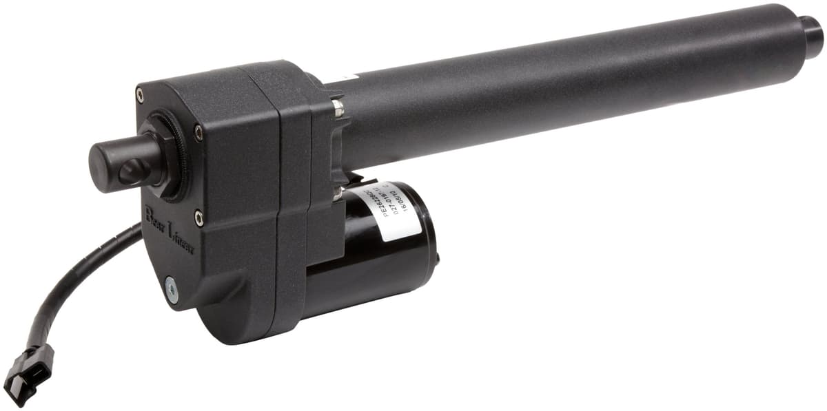 Warner Linear K2G20-12v-BR-18 Actuador lineal B-Track 12V, 18" carrera, servicio pesado