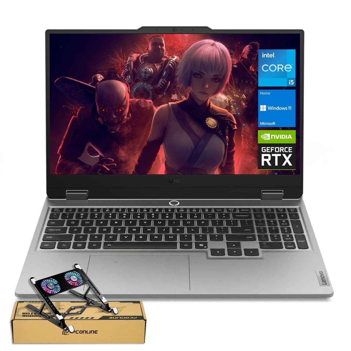 Lenovo LOQ 15 Gaming 15.6" FHD 144Hz, Ryzen 7 7435HS, RTX 4060, 32GB DDR5, 1TB SSD LOQ 15ARP9