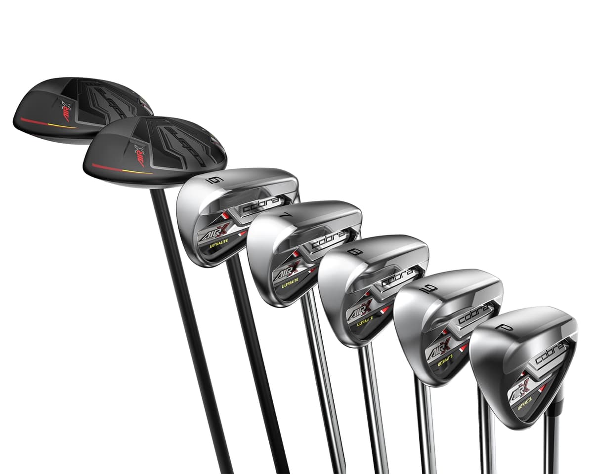 COBRA Golf Air-X 2 Juego combinado para hombre de hierros y híbrido