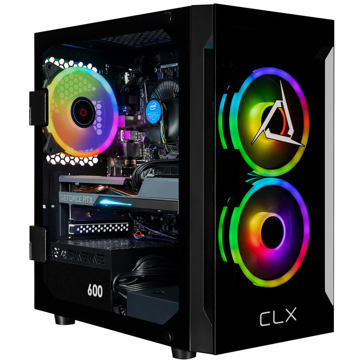 CLX Set Gaming PC Intel Core i5 14400F, RTX 4060, 1TB NVMe, 16GB DDR5 RGB TGMSETRTA4203BM
