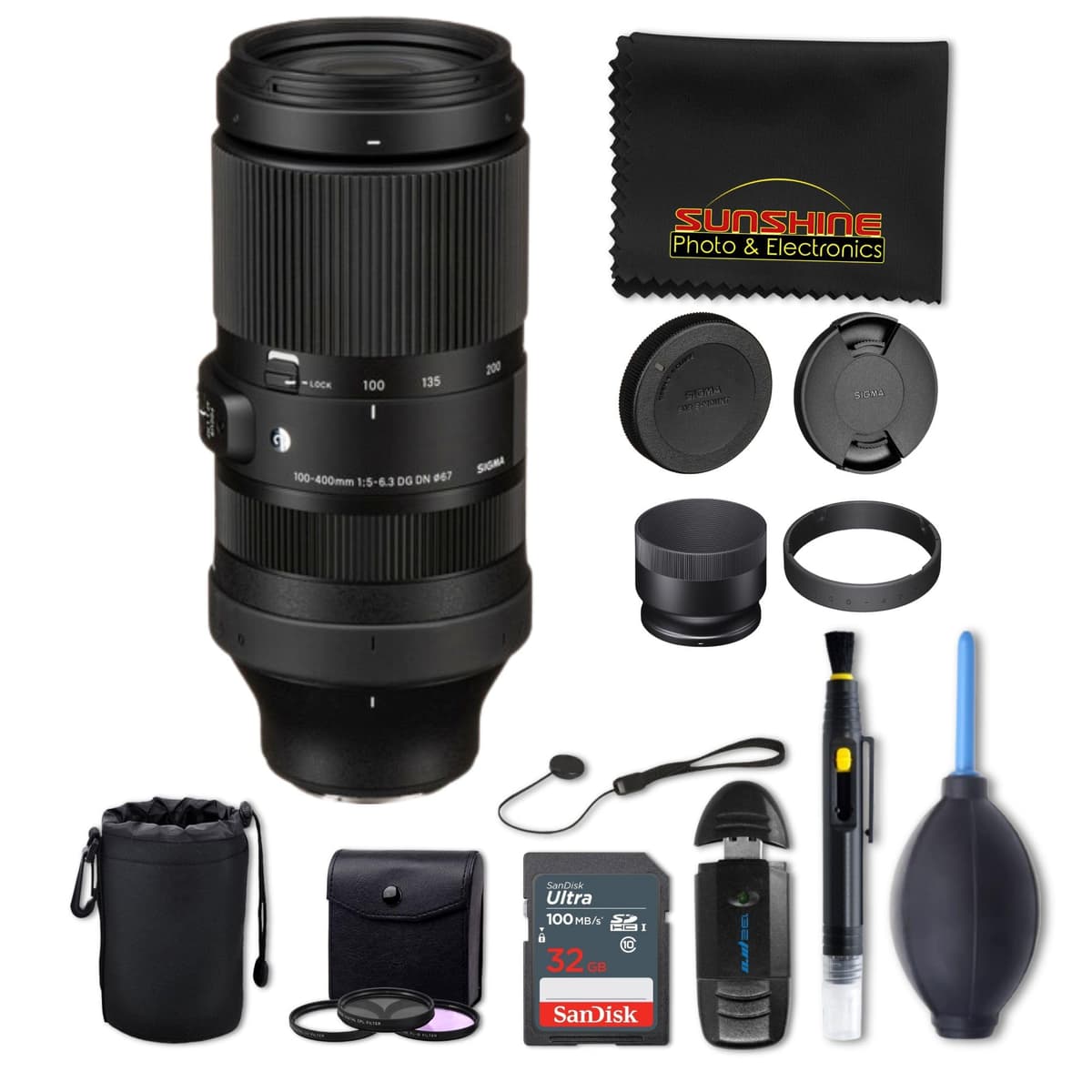 Sigma 100-400mm f5-6.3 DG DN OS Contemporary para Sony E - Teleobjetivo Compacto SIG-100400MM563SONY