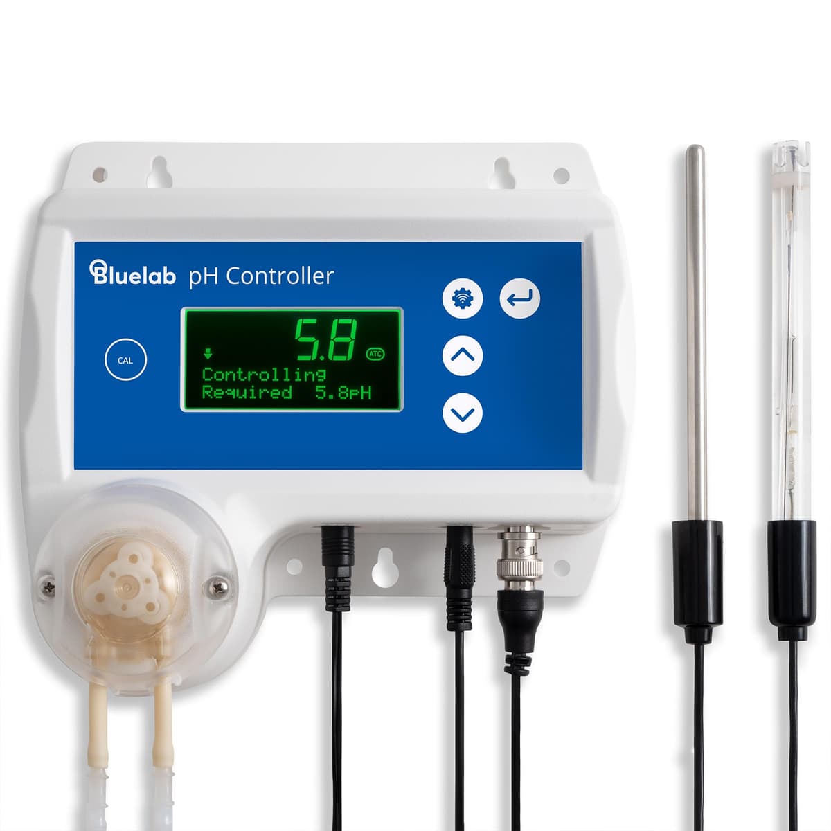 Bluelab pH Controller Wi-Fi 24/7 Reservoir Monitoring for pH with Automated Nutrient Dosing, Edenic Integration, BCTPHC02