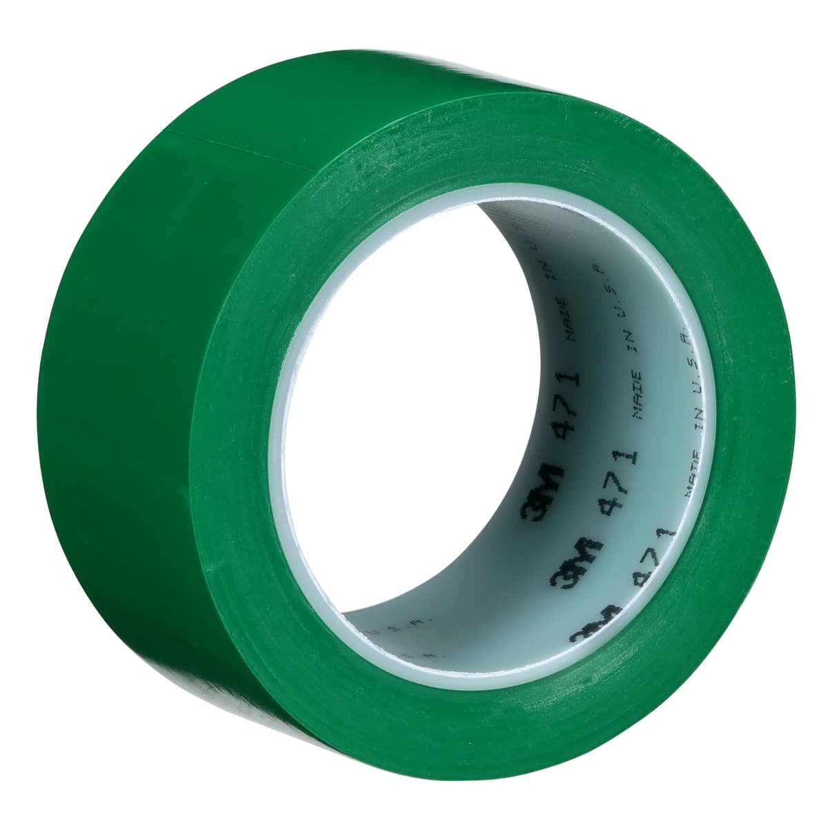 3M Vinyl Tape 471, 2 in x 36 yd, Verde, 24 rollos 50021200043135