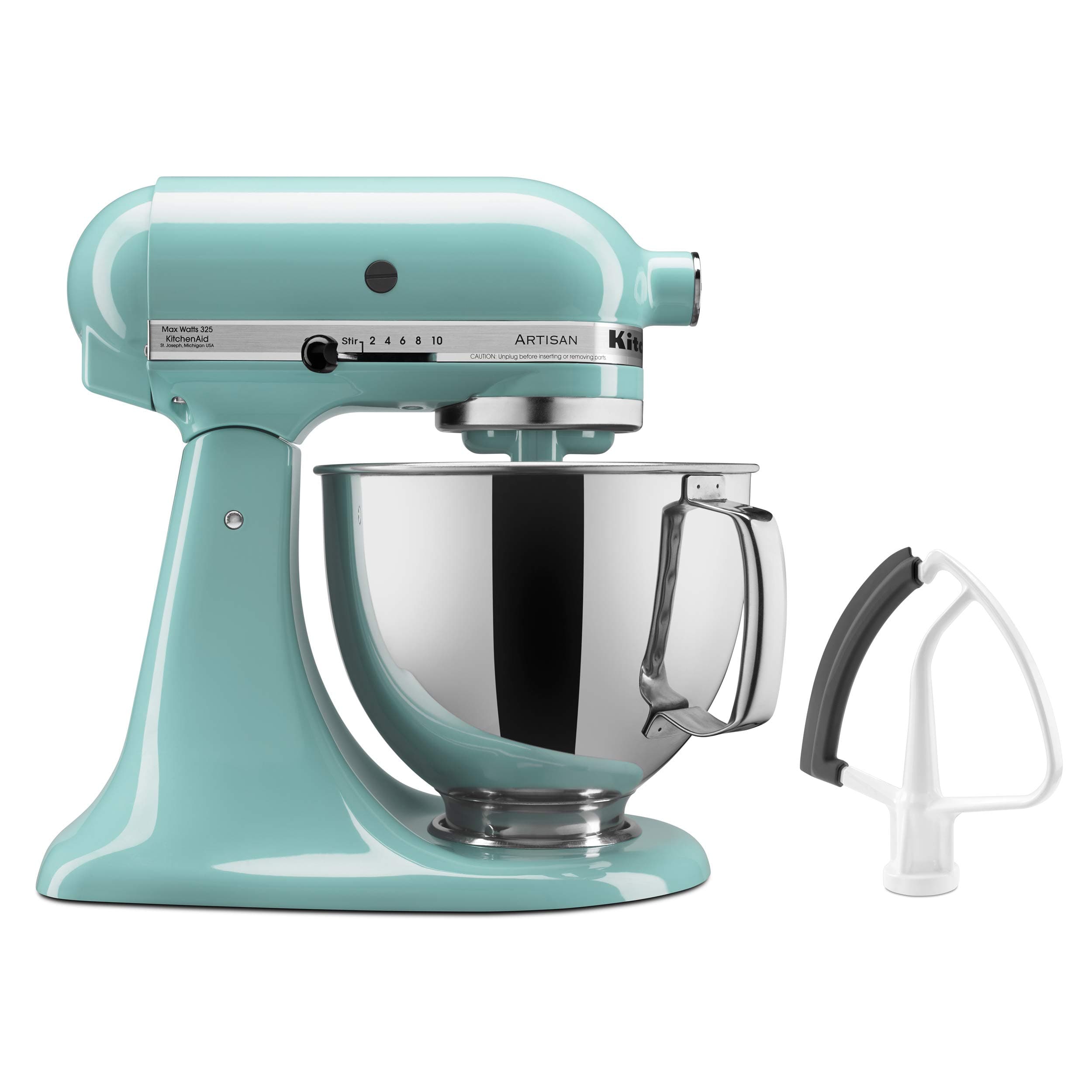 KitchenAid Artisan Series Batidora de 5 qt Tilt-Head KSM150FEAQ Aqua Sky