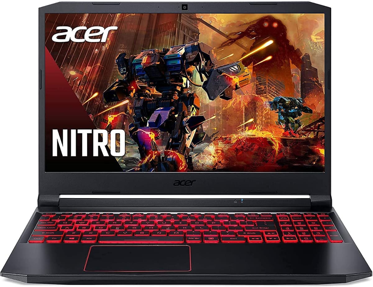 Acer Nitro 5 Portátil para Juegos, Intel Core i5-9300H, NVIDIA GeForce GTX 1650, Pantalla Full HD IPS de 15.6", Wi-Fi 6, Teclado Retroiluminado, Windows 10, con Accesorios (16 GB RAM | 512 GB SSD PCIe | 1 TB HDD), Negro AN515-54-5812
