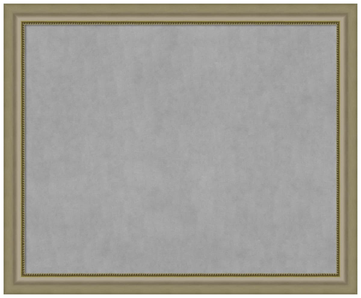 Amanti Art Pizarra magnética enmarcada Vegas Silver 45 x 37 pulgadas 28583901922