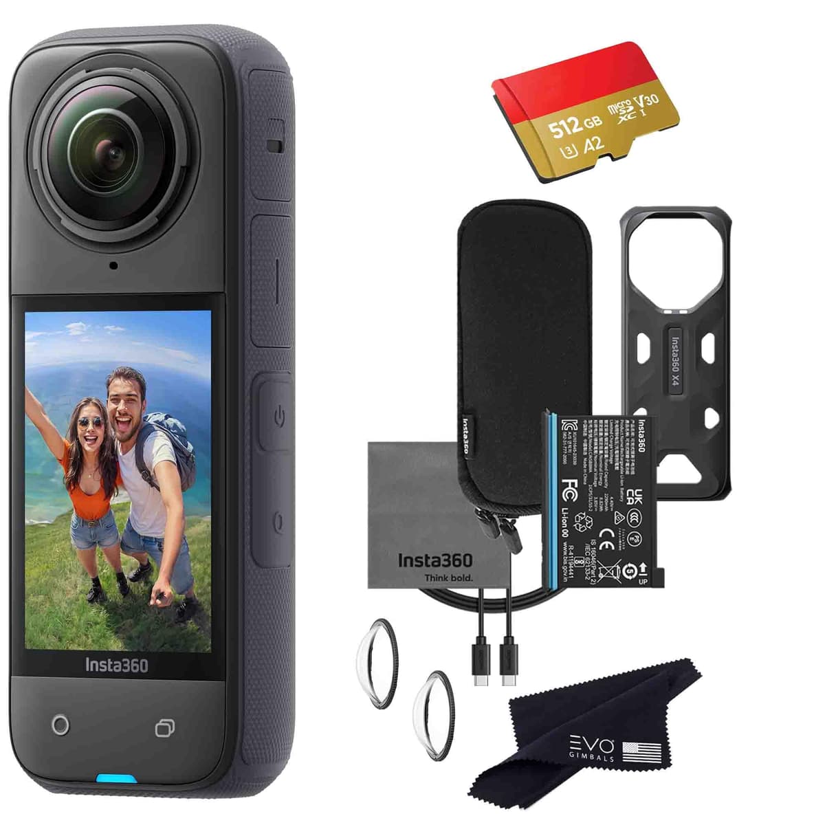 Insta360 X4 8K 360 Waterproof Action Camera - X4 (512GB) X4-ALT1