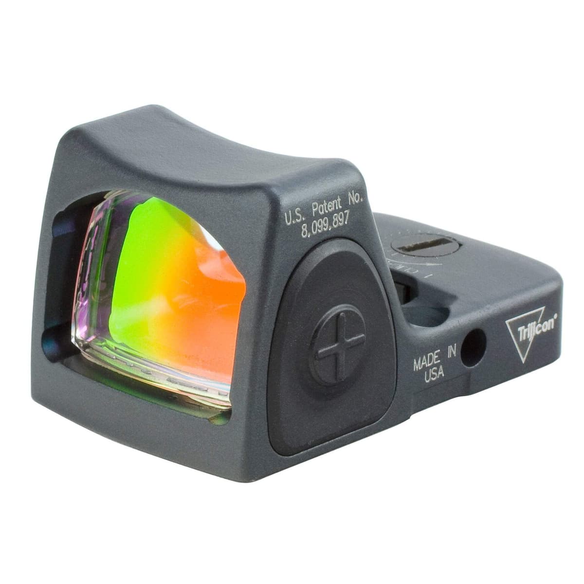 Trijicon RM06-C-700694 Mira LED Ajustable Tipo RMR 2, Retícula Punto Rojo 3.25 MOA, Cerakote Gris Francotirador