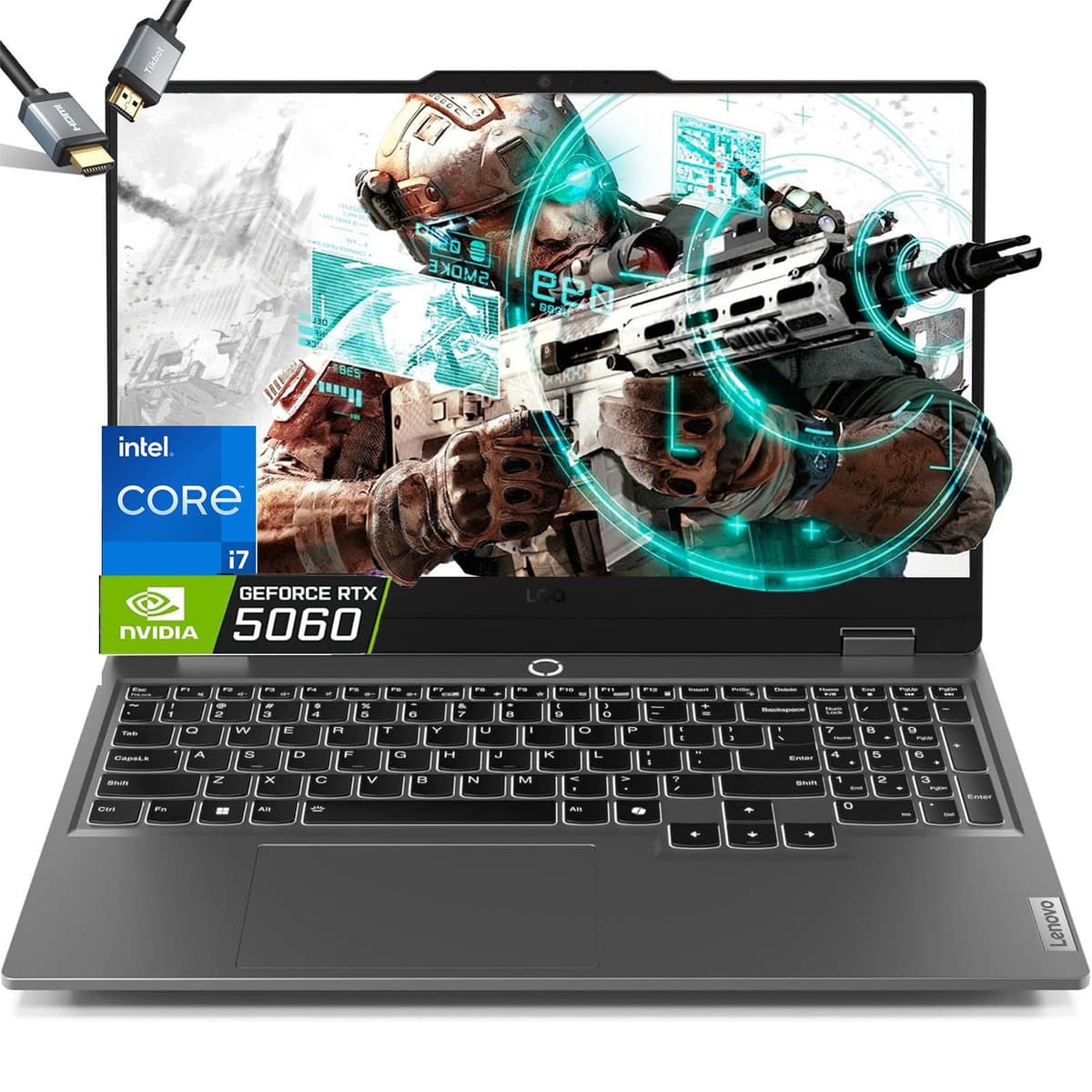 Lenovo LOQ 15.6" Gaming Laptop i7-13700H RTX 4060 32GB DDR5 2TB PCIe SSD 144Hz G-SYNC Windows 11