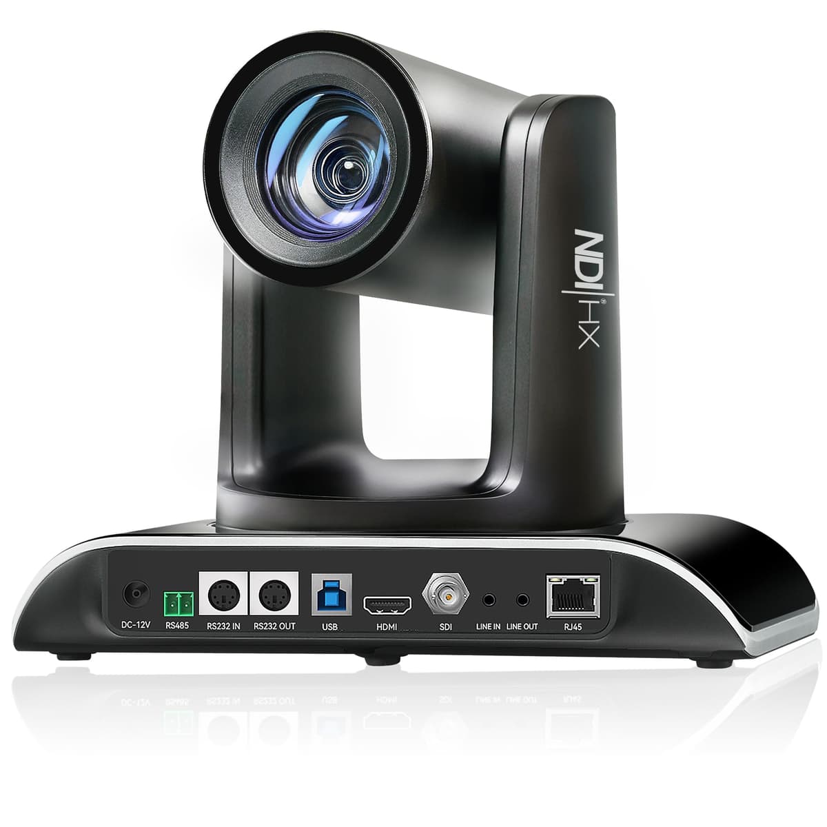 Cámara PTZ con Autoseguimiento Tenveo AI NDI 3G-SDI/HDMI/USB3.0/LAN PoE Zoom Óptico 20X + Zoom Digital 8X Transmisión IP en Vivo FHD 1080P 60FPS para Servicios Religiosos Iglesias Eventos Grandes Transmisión en Vivo VHD620A-NDI