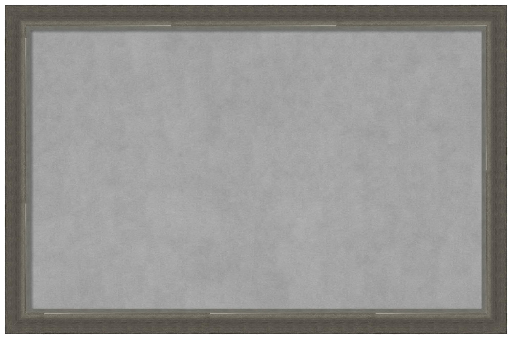 Amanti Art Pizarra magnética enmarcada Domus Dark Silver 35x23 28588191305