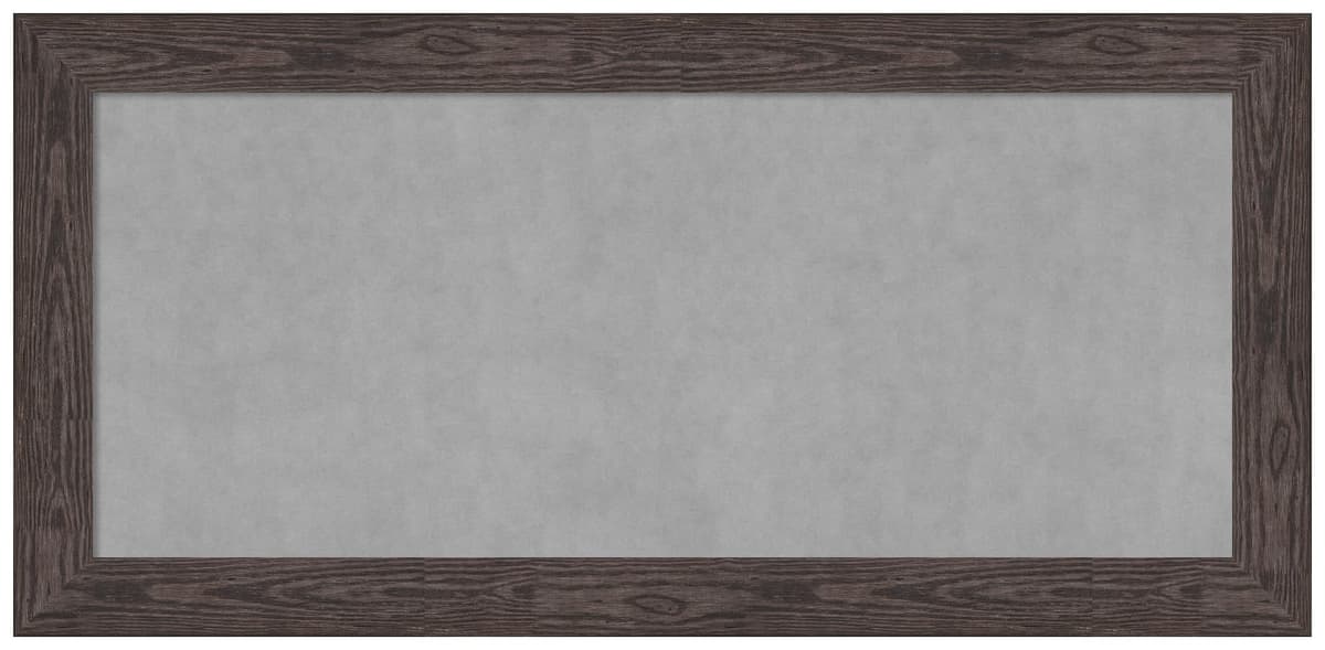 Tablero magnético enmarcado Amanti Art Bridge Black 54x26 Oversize 28588191830