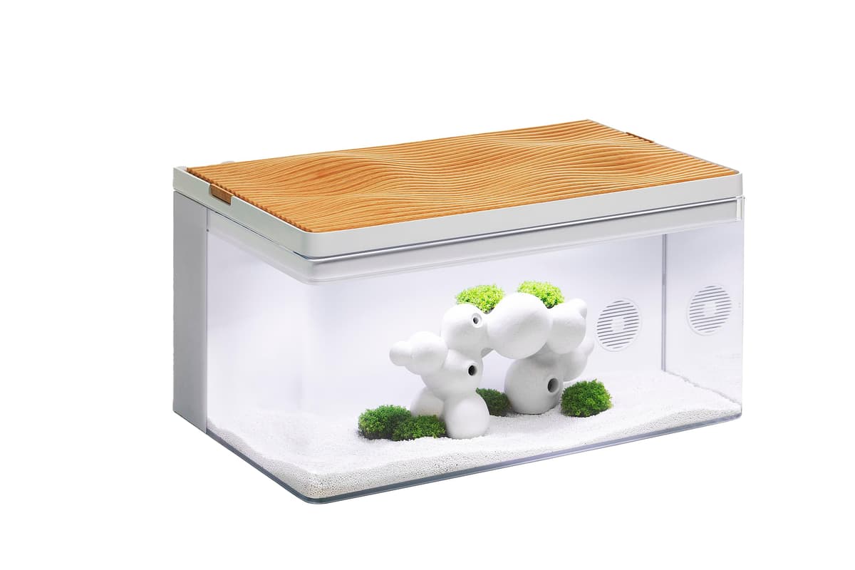 Harmony Aquarium Tank Deluxe by Clairnara - Acuario de Agua Dulce de 8 Galones L-HWL