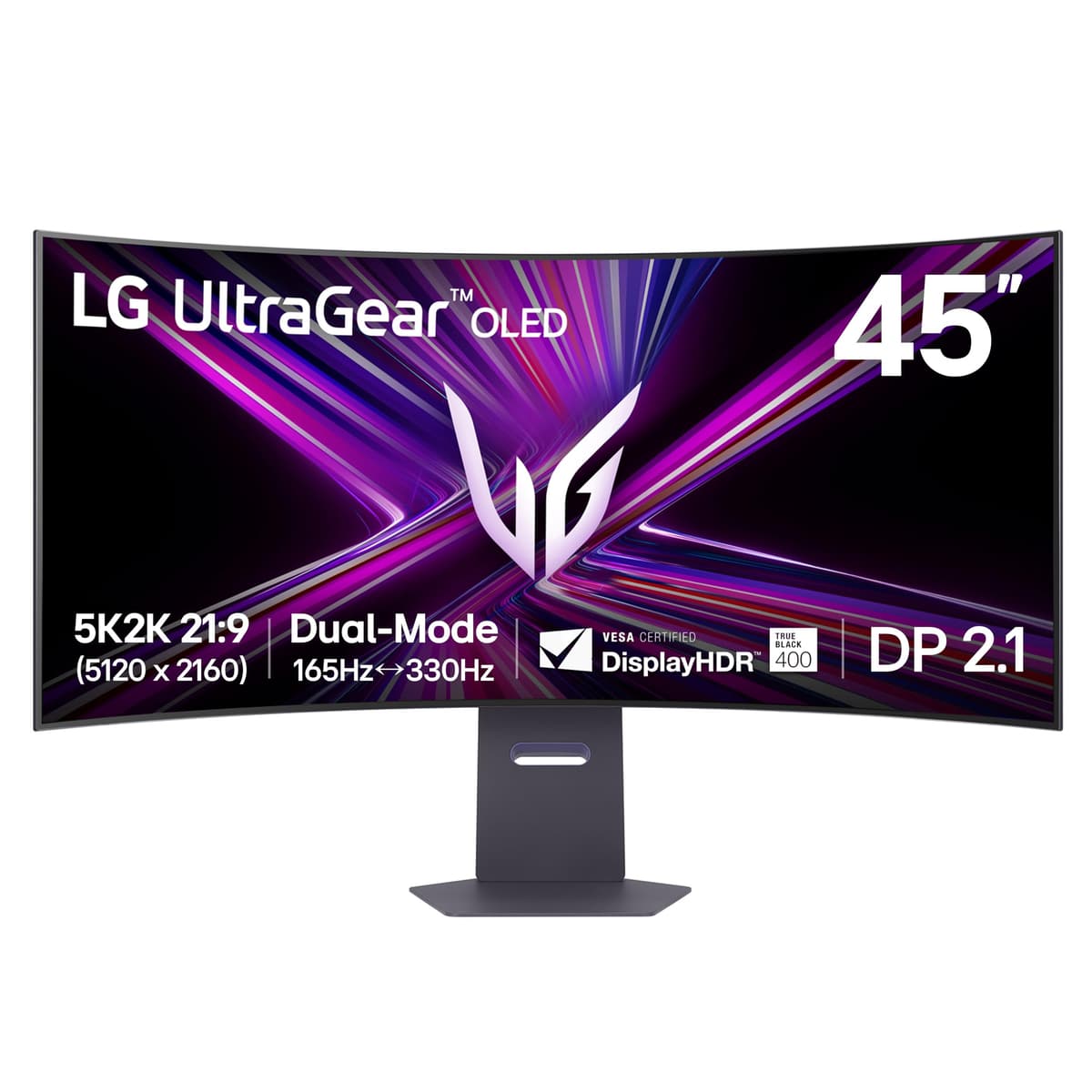 Monitor LG UltraGear 45GX950A-B 45" 5K2K WUHD OLED Curvo 165Hz / 330Hz 45GX950A-B.AUS
