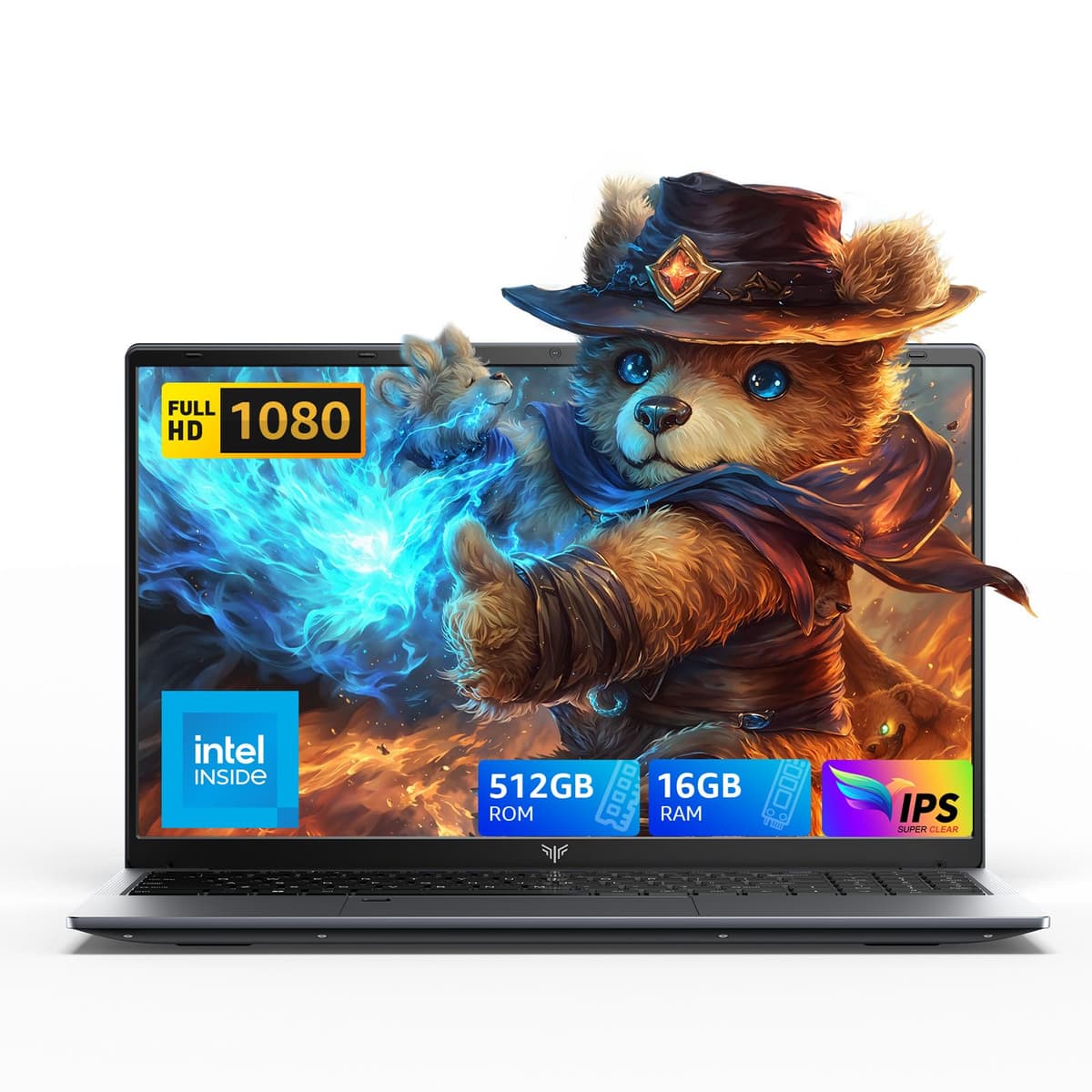 MALLRACE LX15 Laptop 15.6" con Intel Alder Lake-N97, 16GB DDR4, 512GB SSD