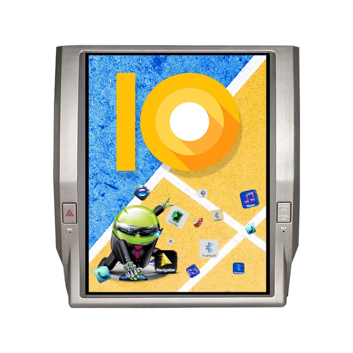 ZWNAV Radio Android 9.0 para Toyota Tundra 2014-2018 Pantalla IPS 12.1" PX6 4G+64G