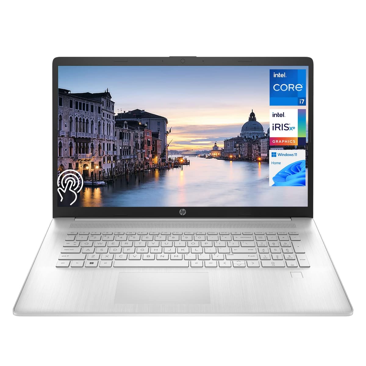 HP 17.3" Touchscreen i7-1255U 32GB 1TB PCIe SSD Backlit Fingerprint Windows 11 TPN-I139_4V788AV