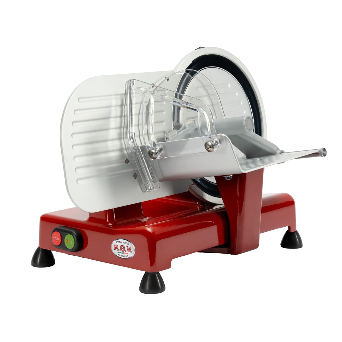 R.G.V. LUXOR 22 RED AFFETTATRICE PROF 22CM 120W ACCIAIO 90248