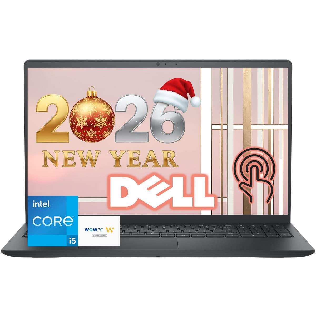 Dell Inspiron 15.6" FHD notebook con pantalla táctil Empresarial | Intel Core i5 de 13ª generación (Mejor que i7-1250U) | 64 GB RAM | SSD PCIe de 2 TB | Larga duración de batería | WiFi 6 | Copilot AI | USB-C | Windows 11 | WOWPC USB