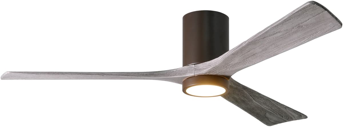 Matthews IR3HLK-TB-BW-60 Ventilador de Techo 60" con Luz y Motor DC
