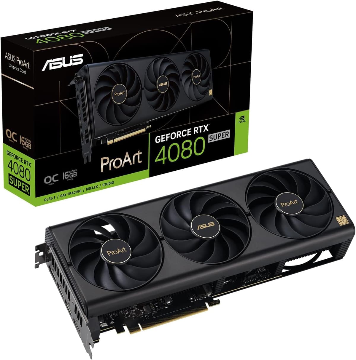 ASUS ProArt GeForce RTX 4080 SUPER OC 16GB GDDR6X 90YV0K90-M0NA00
