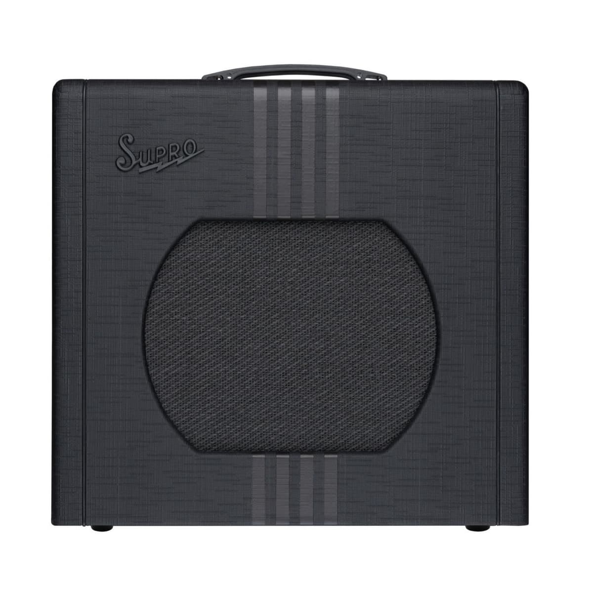 Supro Delta King 12 Combo a Válvulas 1 x 12 pulgadas 15 vatios - Negro y Negro 1822RBB